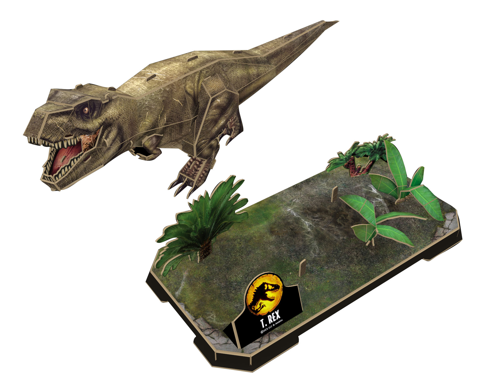 ak-interactive-3d-puzzle-jurassic-world-dominion-t-rex image 3
