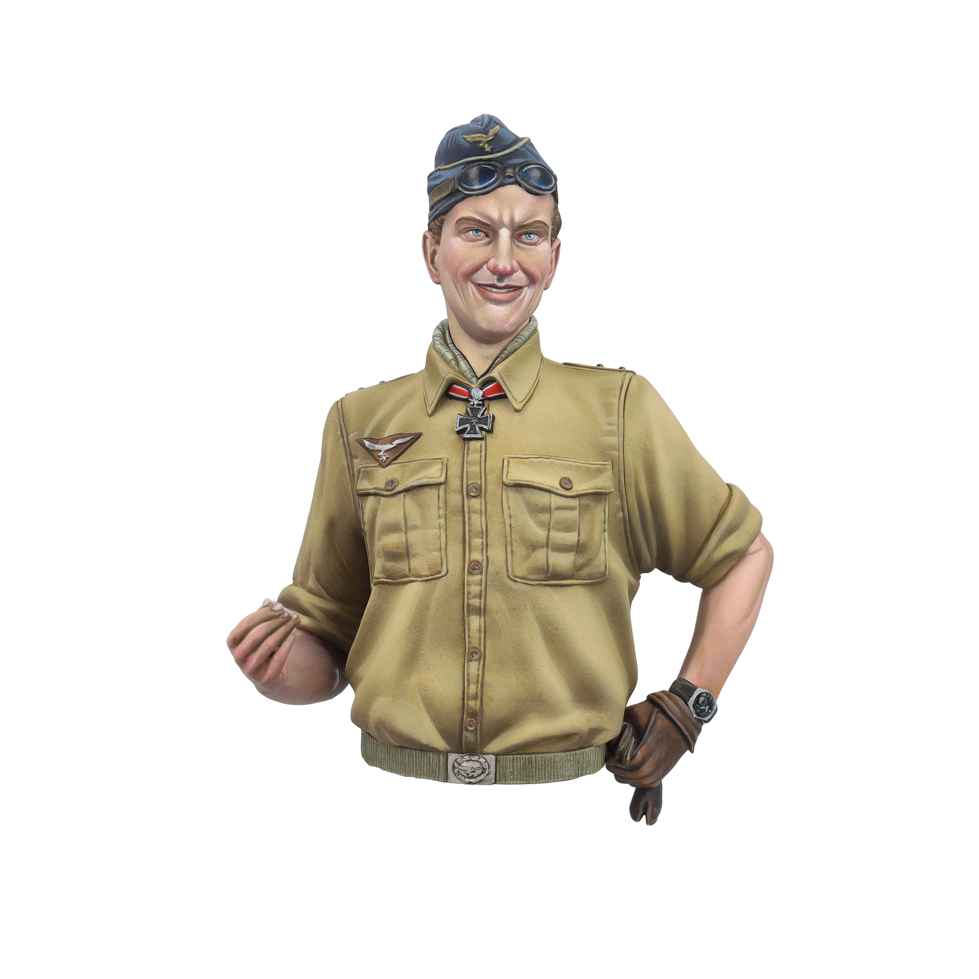 scale75-hans-joachim-marseille-busto-militare-warfront-la-stella-d-africa image 4
