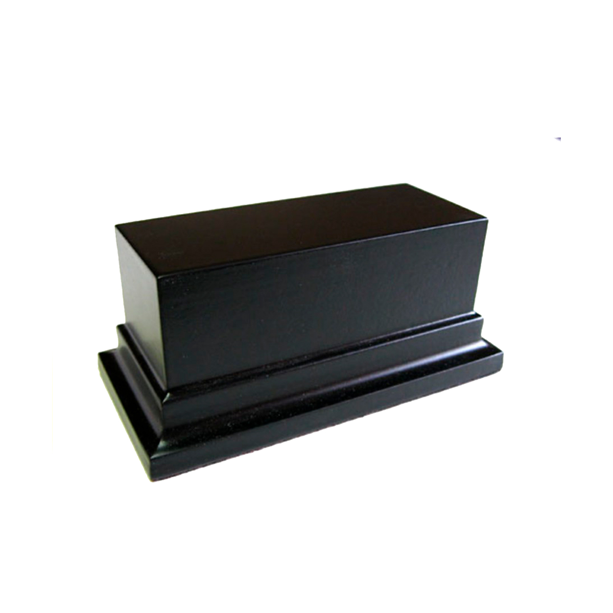 ak-interactive-base-rettangolare-in-legno-nero-12x6-cm-h-6-cm image 1