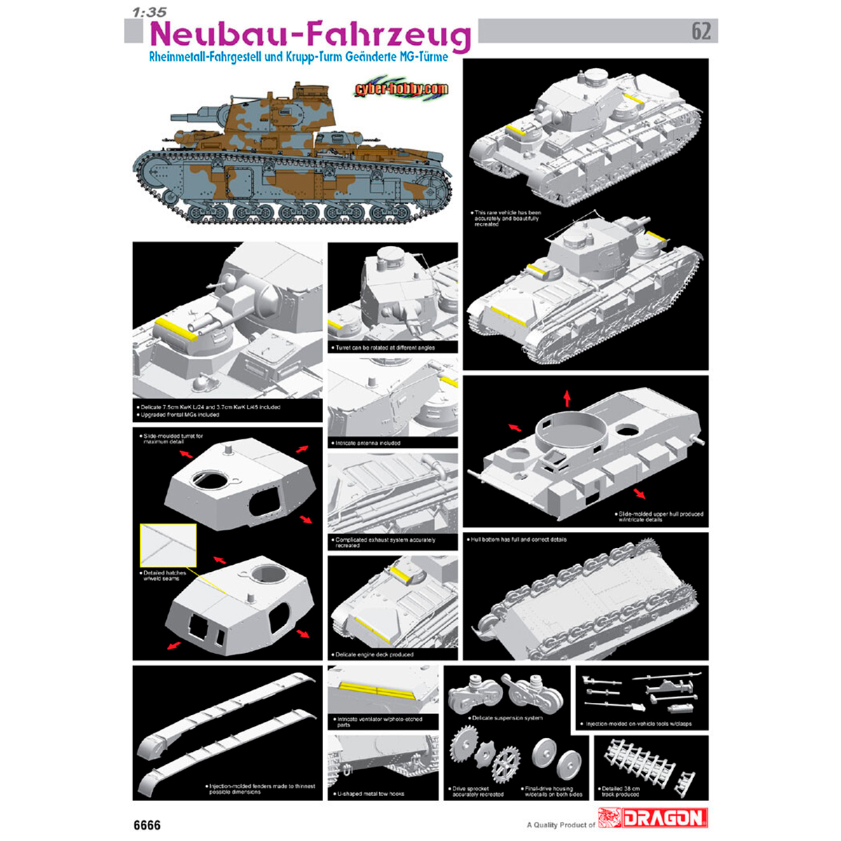 ak-interactive-1-35-neubau-fahrzeug-rheinmetall-krupp-turm image 2