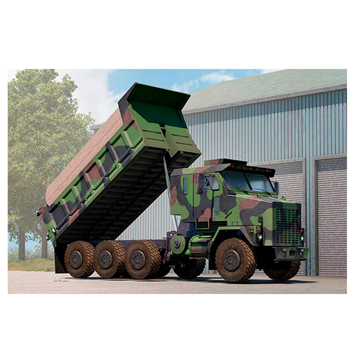 ak-interactive-m1070-dump-truck-1-35-kit-modellismo-militare image 1