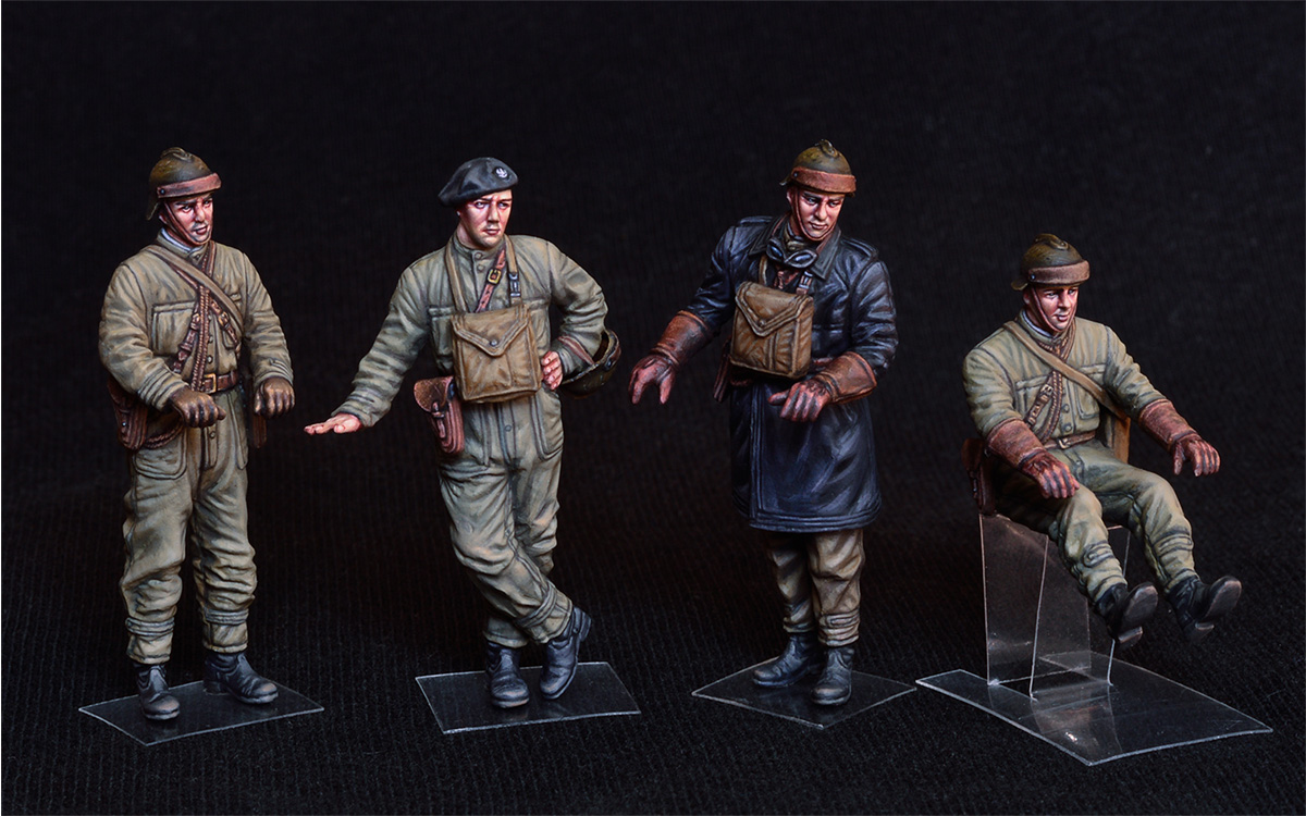 ak-interactive-1-35-polish-tank-crew-set-figure-carristi-polacchi-per-modellismo image 4