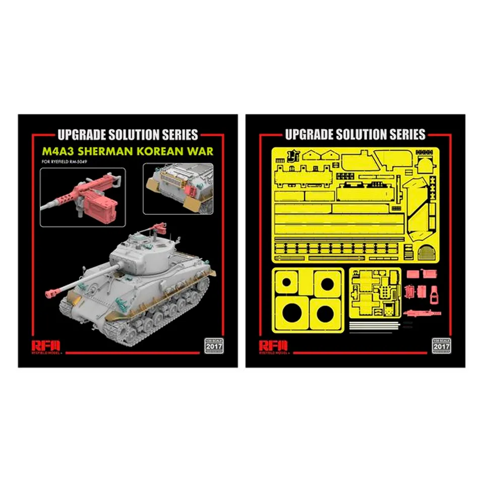 ak-interactive-upgrade-solution-series-per-m4a3-sherman-kit-in-scala-1-35 image 1