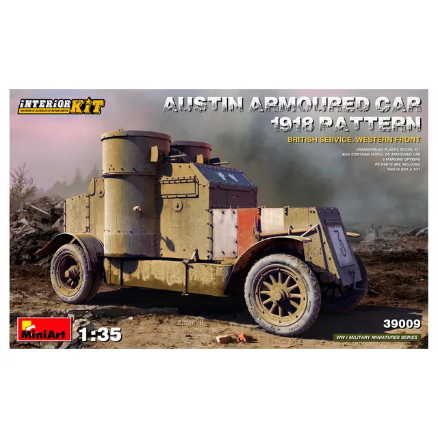 ak-interactive-1-35-austin-armoured-car-1918-pattern-british-service-western-fro image 1