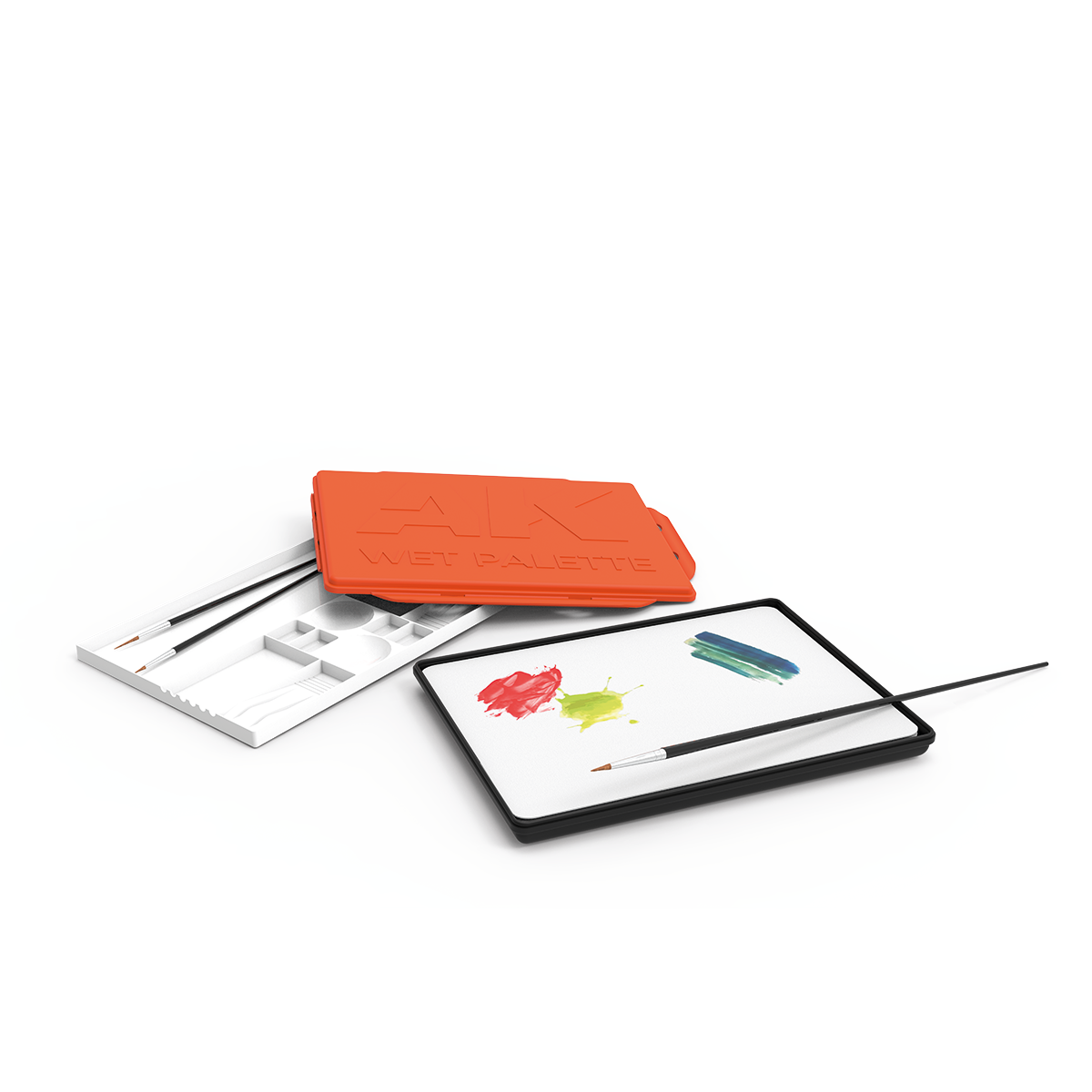 ak-interactive-wet-palette-paleta-h-meda-ak-per-miscelare-e-dipingere-modelli image 5
