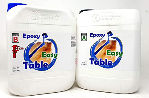 prochima-epoxy-easy-table-4-cm-resina-epossidica-trasparente-a-b-da-7500-g-per-t image 5