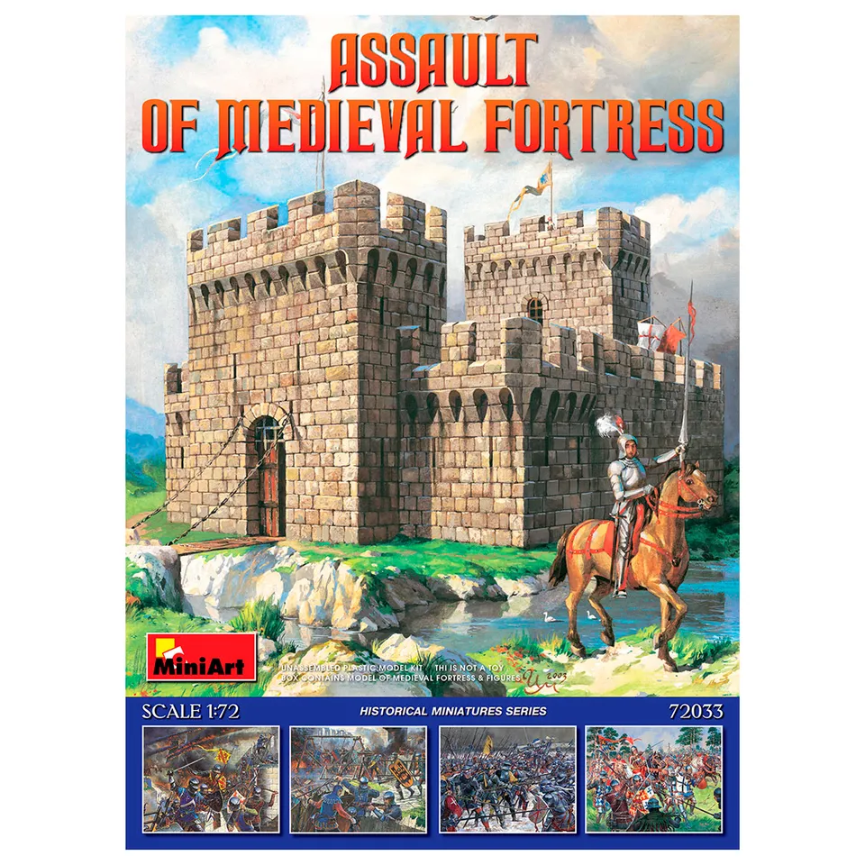 ak-interactive-1-72-assault-of-medieval-fortress-kit-fortezza-medievale-diorama image 1