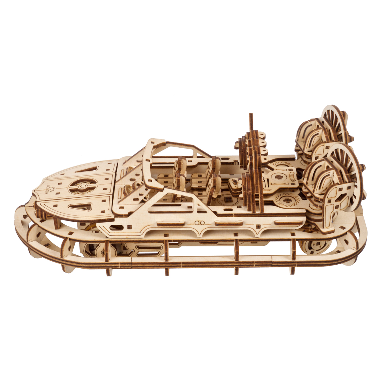 ugears-rescue-hovercraft-kit-di-modellismo-meccanico-in-legno image 3
