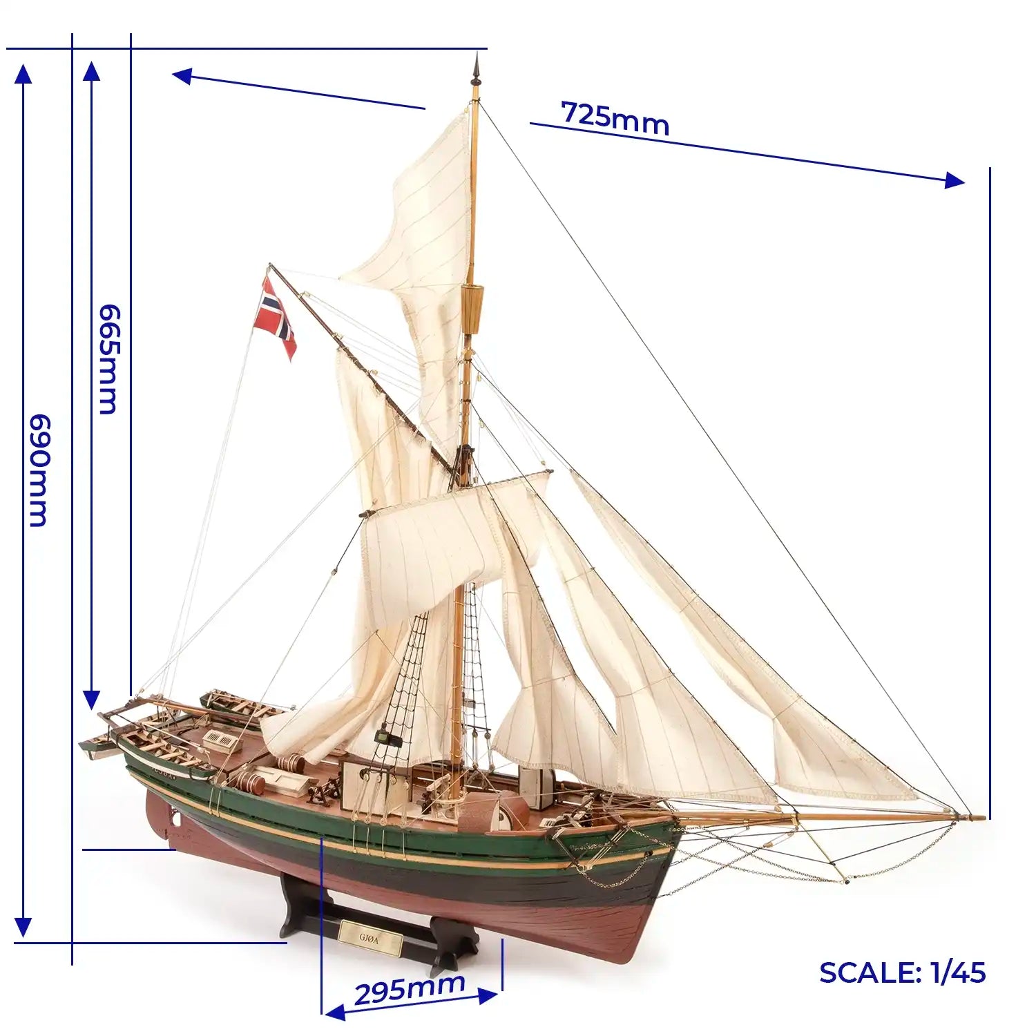 occre-gj-a-nave-di-amundsen-modellino-in-legno-scala-1-45 image 5