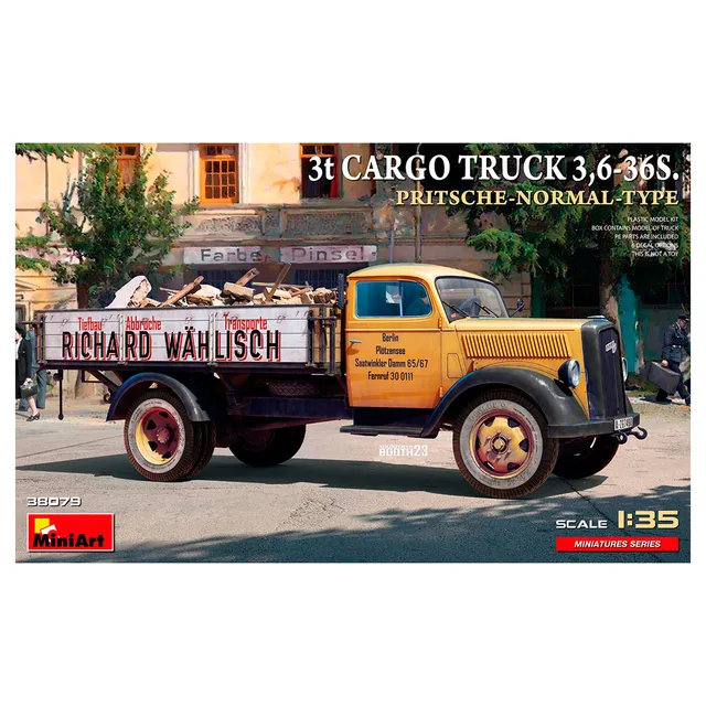 ak-interactive-camion-cargo-3t-3-6-36s-pritsche-normal-type-in-scala-1-35 image 1
