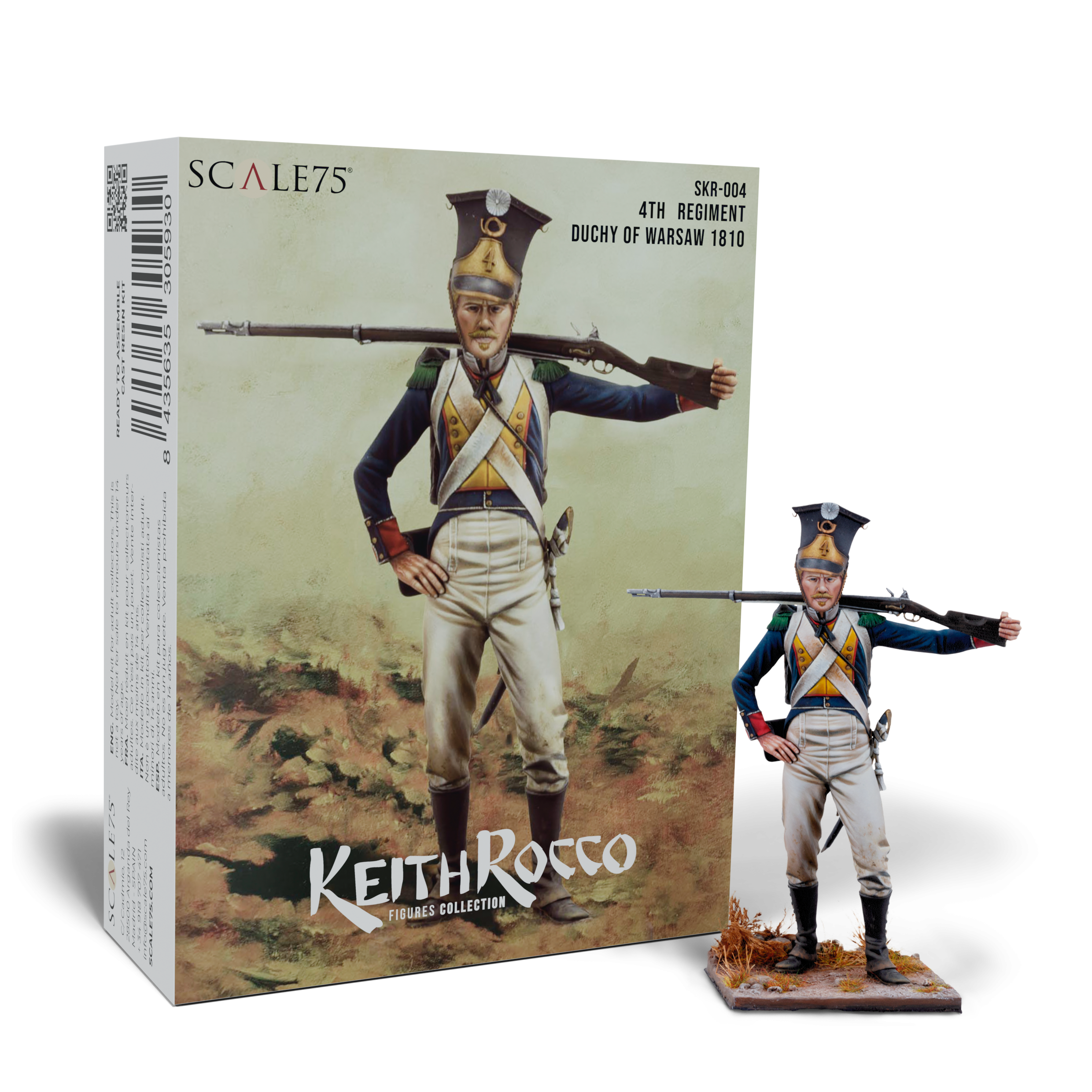 scale75-4th-regiment-duchy-of-warsaw-75mm-miniatura-storica-in-resina image 1
