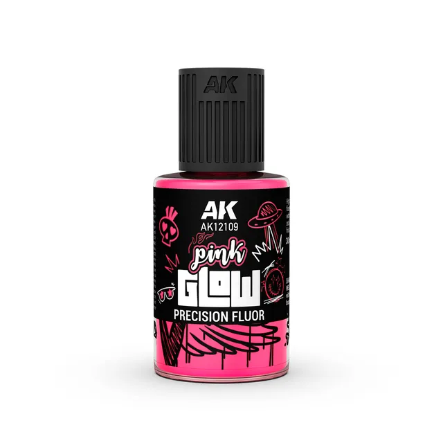 ak-interactive-pink-glow-precision-fluor-acrilico-3gen image 1