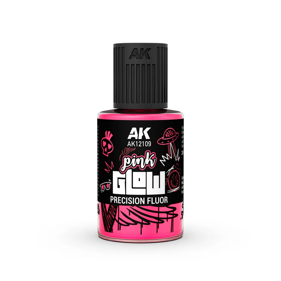 ak-interactive-rosa-fluor-colore-acrilico-precisione-3rd-generation image 1