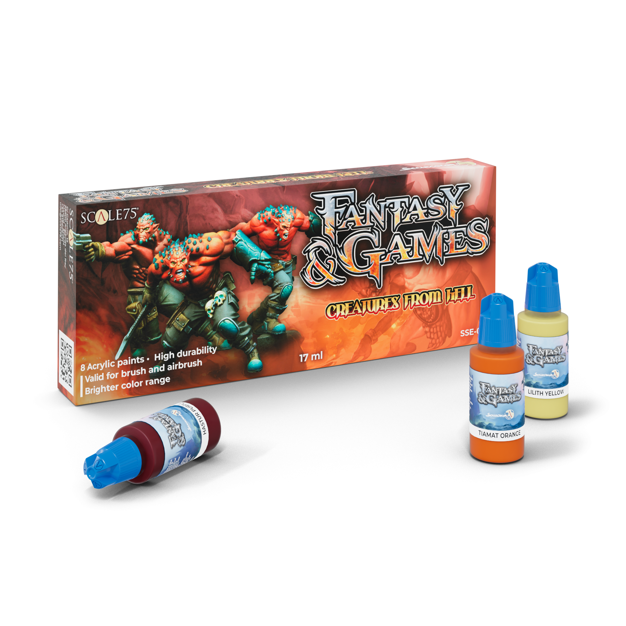 scale75-creatures-from-hell-set-colori-arancioni-fantasy-games image 1