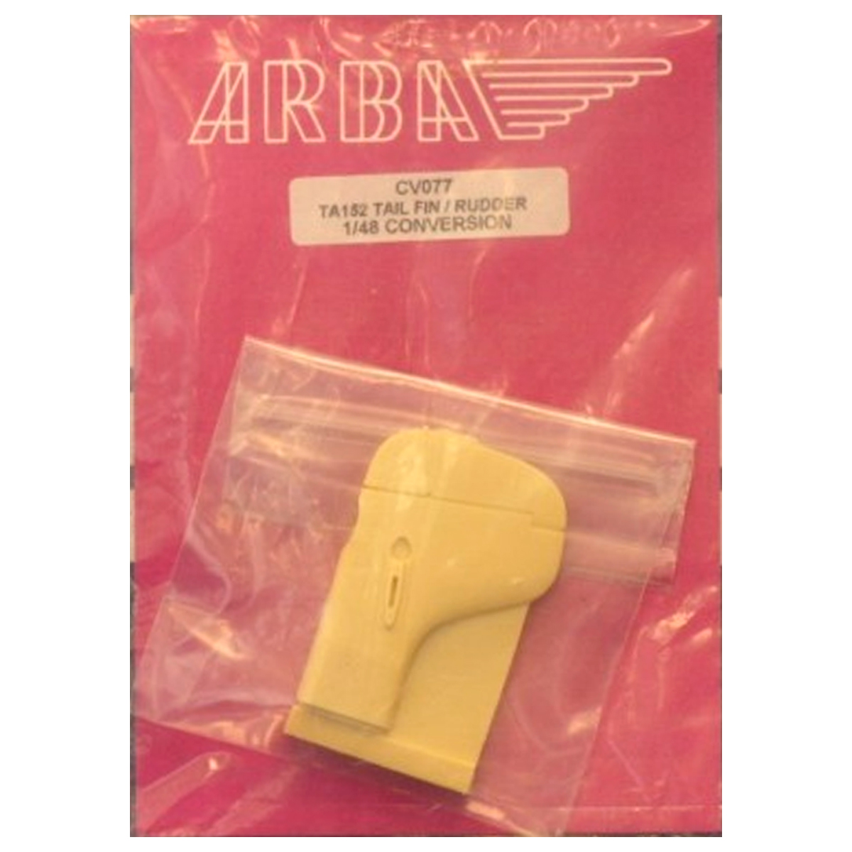 ak-interactive-arba-1-48-ta152-tail-fin-rudder-conversione-per-hasegawa-fw-190-d image 1