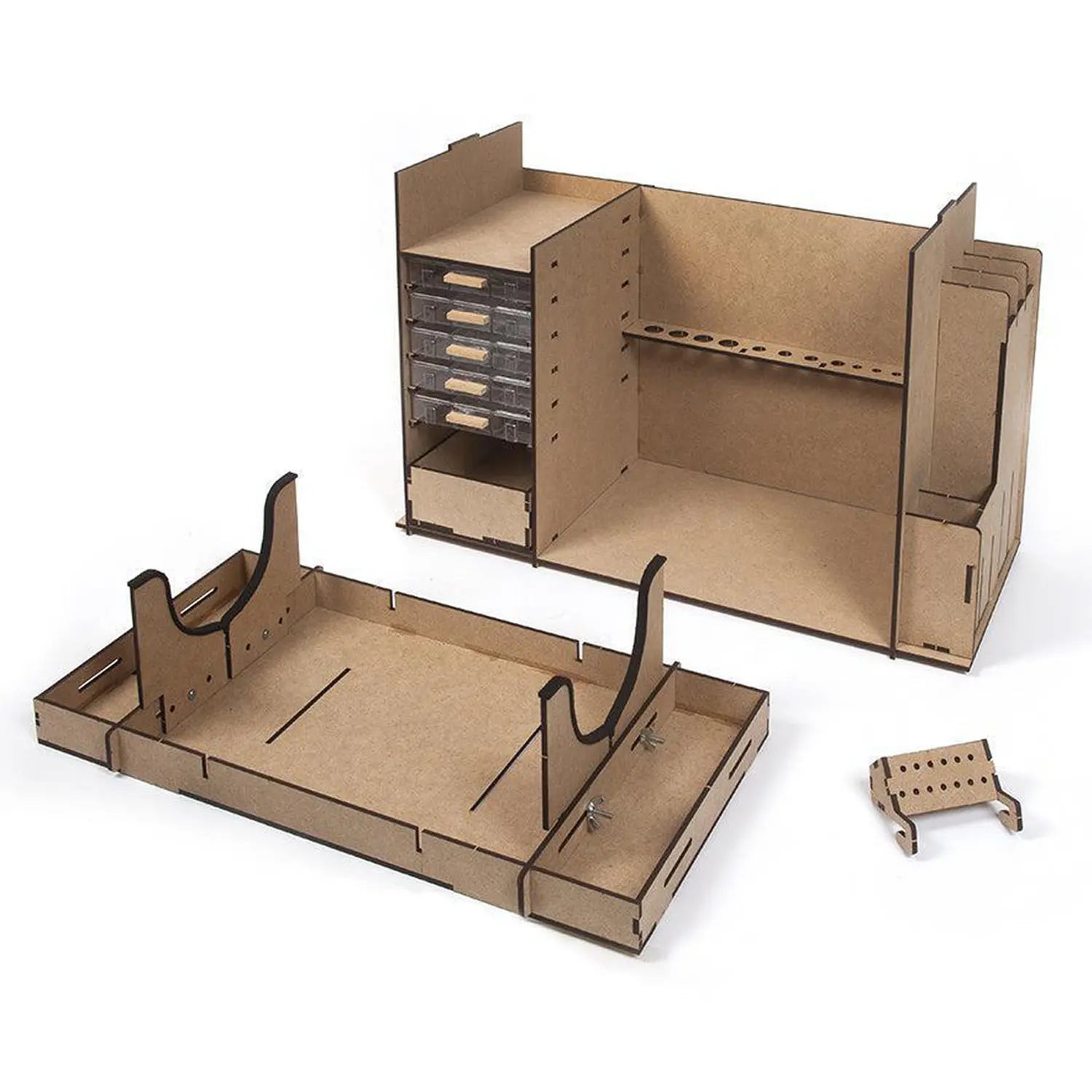 occre-officina-mobile-organizer-kit-in-legno-con-cassetti-per-modellismo image 4