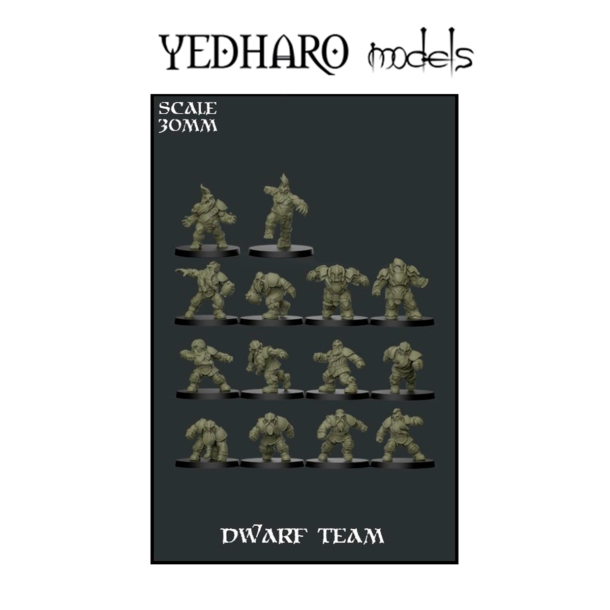 ak-interactive-dwarf-team-scale-30mm-dwffdt01-set-di-miniature-nane-in-scala-30m image 1