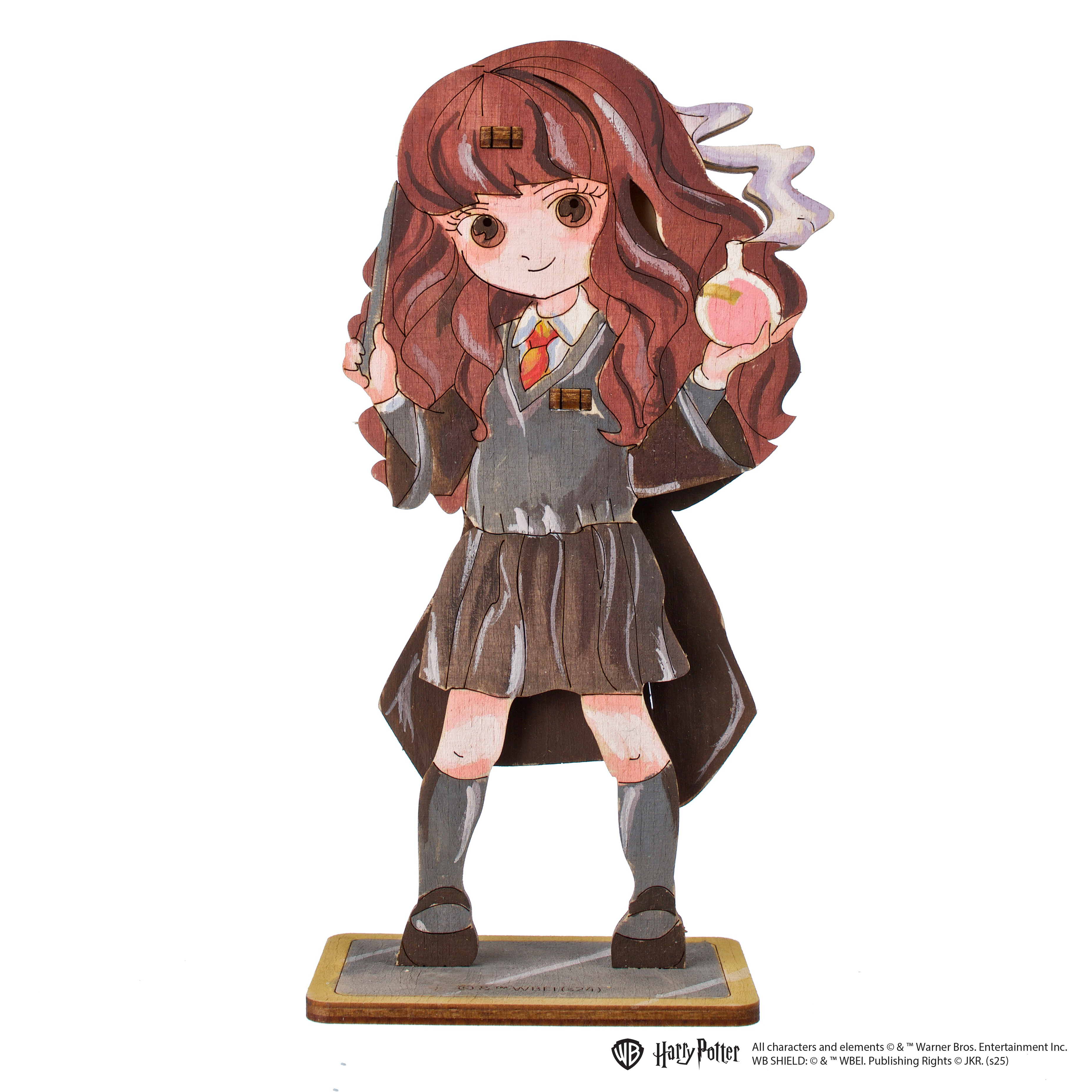 ugears-hermione-granger-modello-3d-da-colorare-in-legno image 2