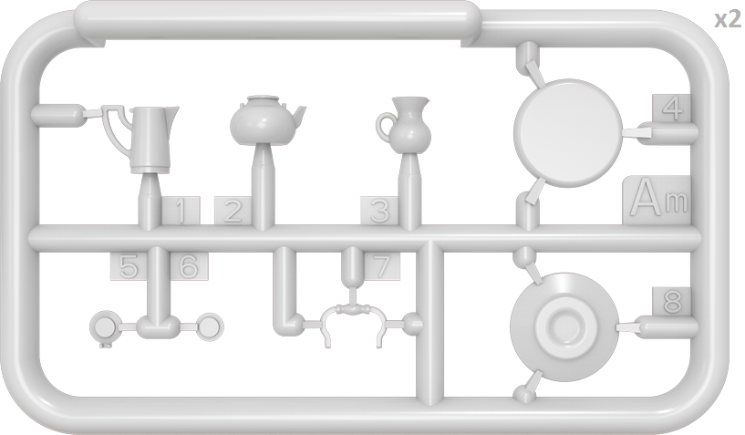 ak-interactive-1-35-set-stoviglie-e-bicchieri image 2