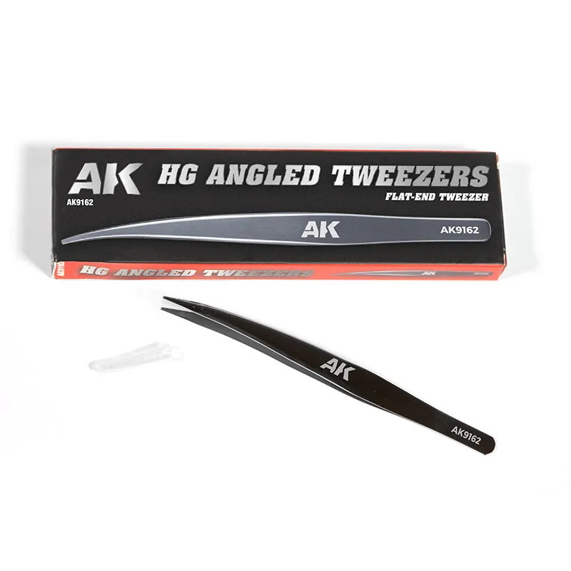 ak-interactive-hg-pinza-angular-02-punta-piana-attrezzo-modellismo image 1