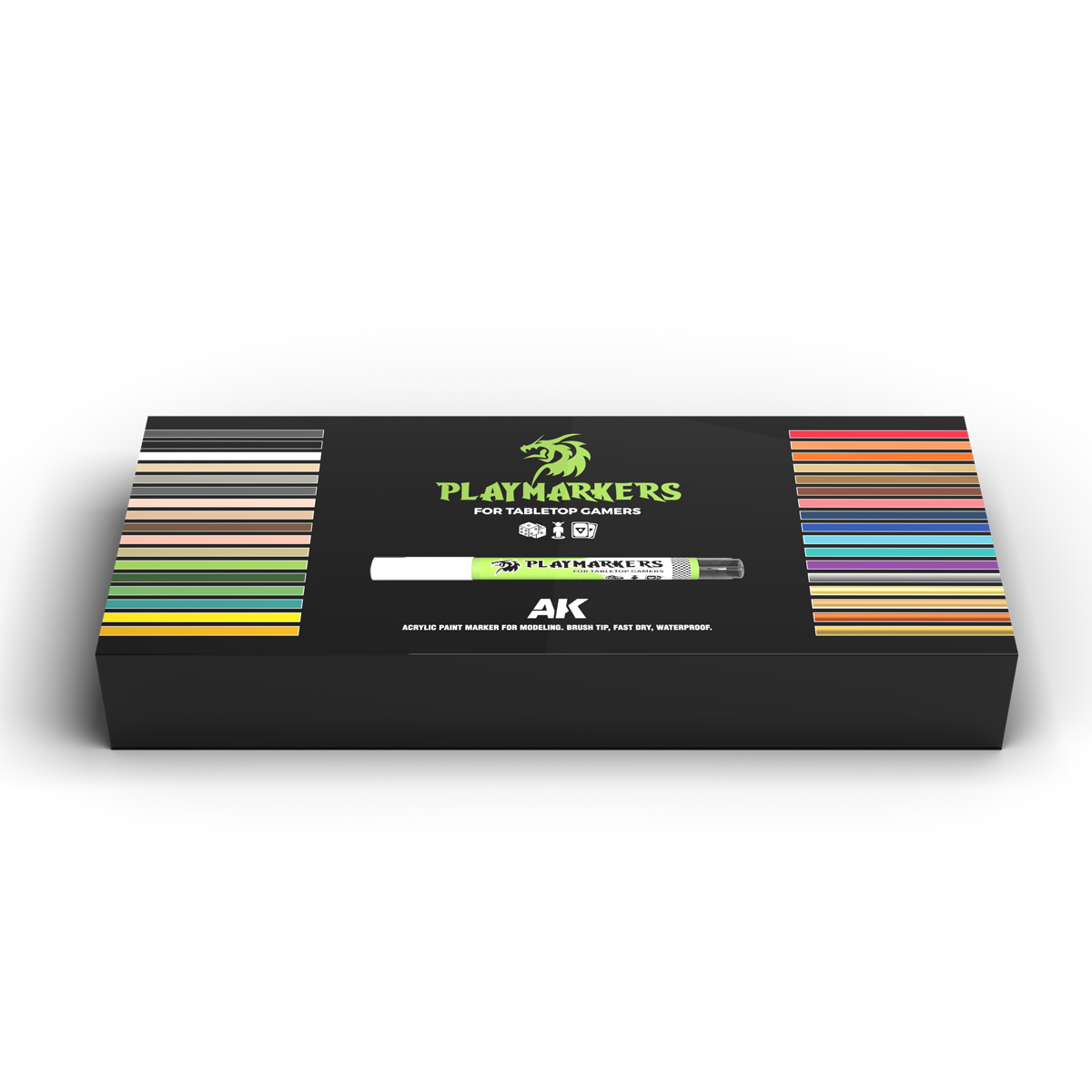 ak-interactive-caja-especial-playmarkers-set-34-pennarelli-per-modellismo-miniat image 1