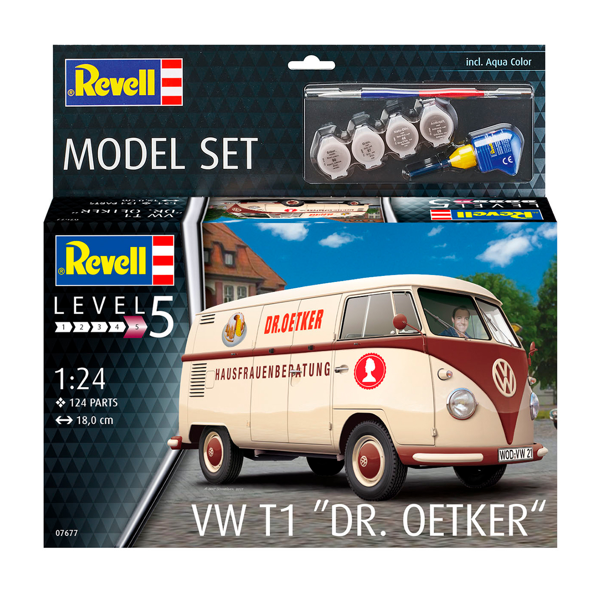 ak-interactive-vw-t1-dr-oetker-model-set-1-24-kit-con-colori image 1