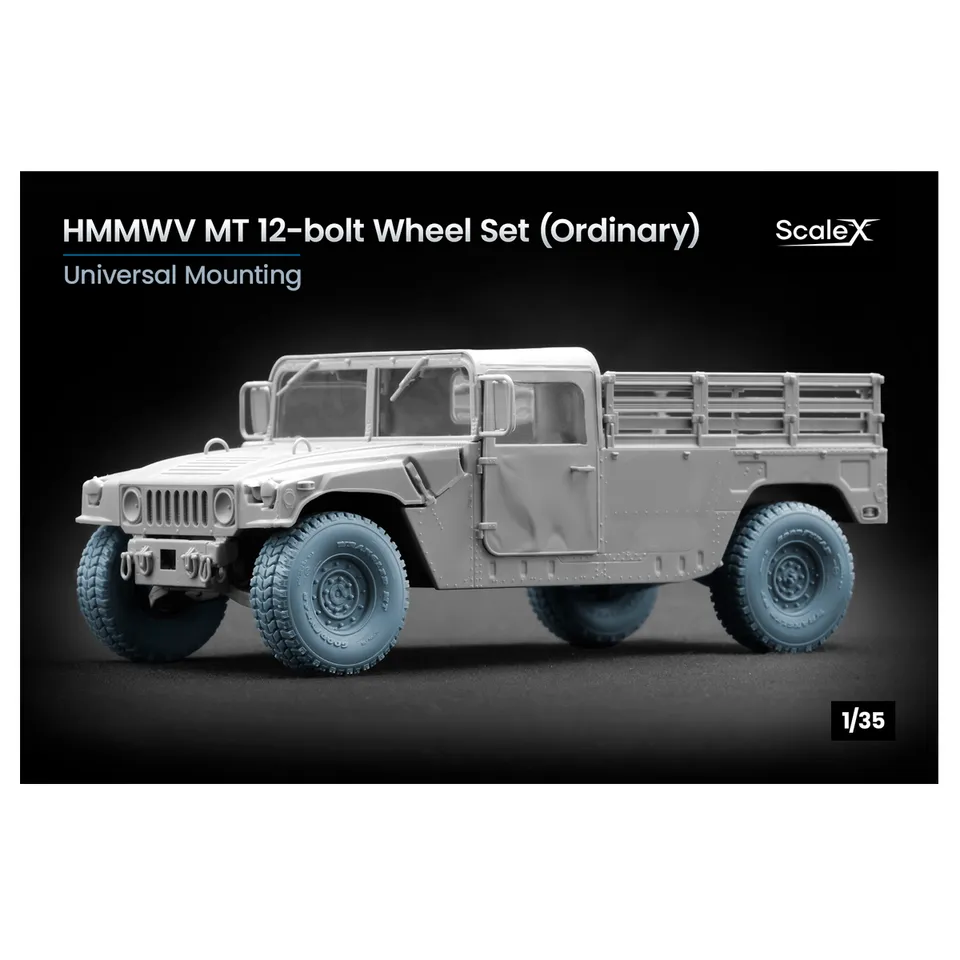 ak-interactive-set-ruote-hmmwv-mt-12-bolt-1-35-ruote-aftermarket-per-modellismo image 1