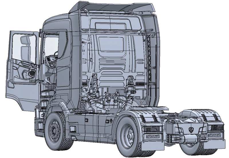 ak-interactive-scania-770-4-2-normal-roof-1-24-kit-camion-da-costruire-e-dipinge image 5