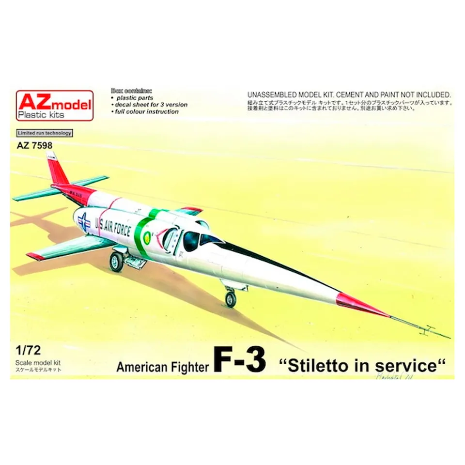 ak-interactive-1-72-american-fighter-f-3-stiletto-in-service-kit-aereo image 1