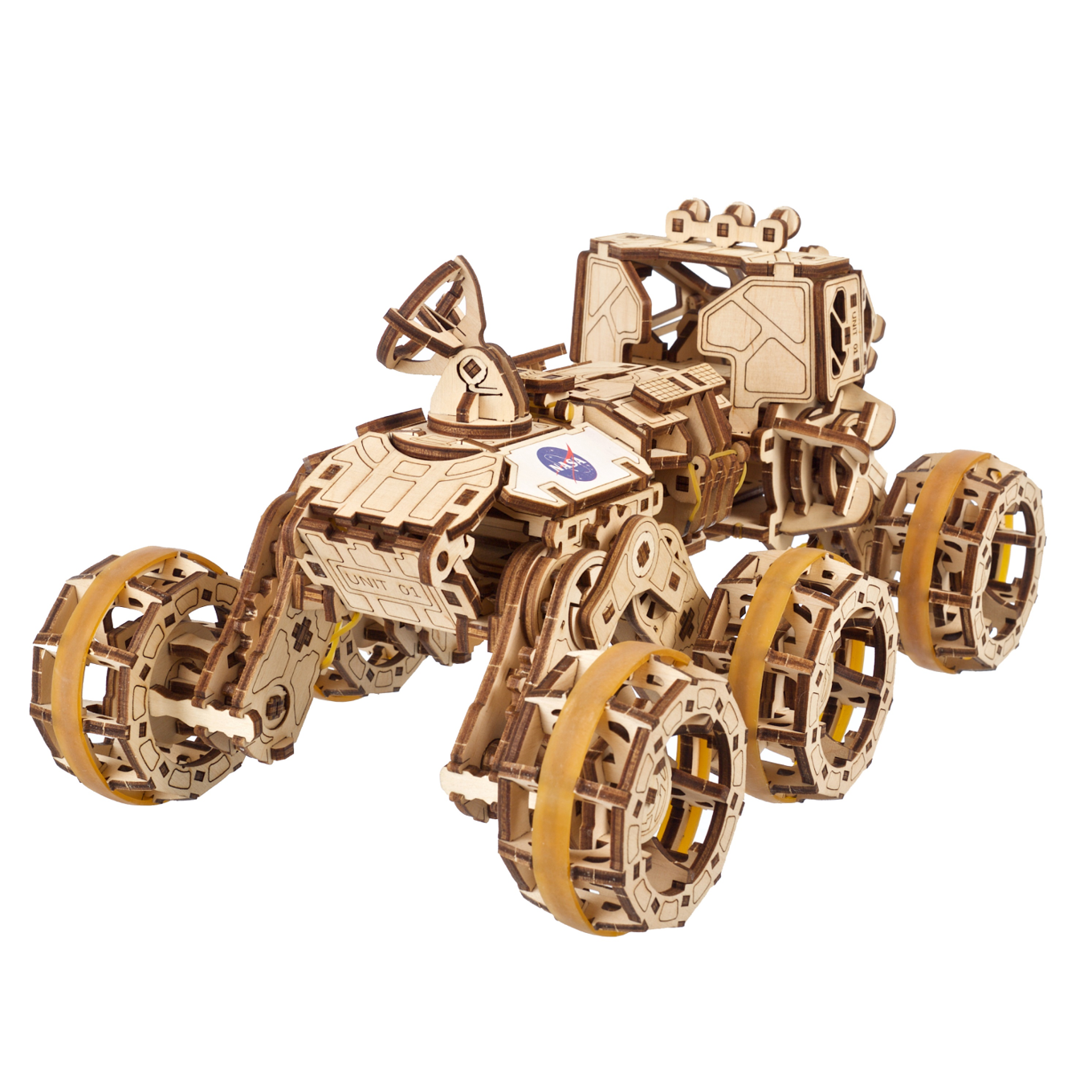 ugears-manned-mars-rover-kit-di-modellismo-in-legno-meccanico image 2