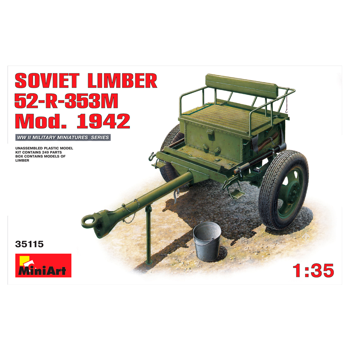ak-interactive-1-35-soviet-limber-52-r-353m-mod-1942-kit-modellismo-da-costruire image 1