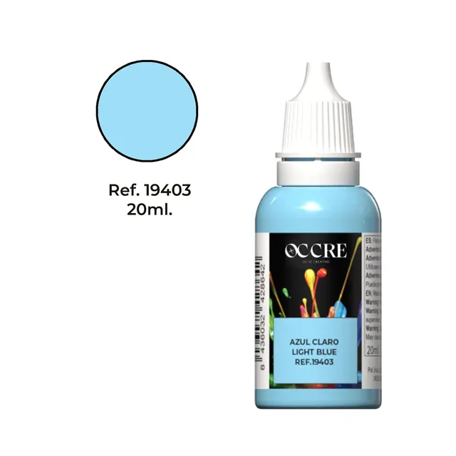 occre-vernice-acrilica-blu-chiaro-20-ml-per-modellismo image 1