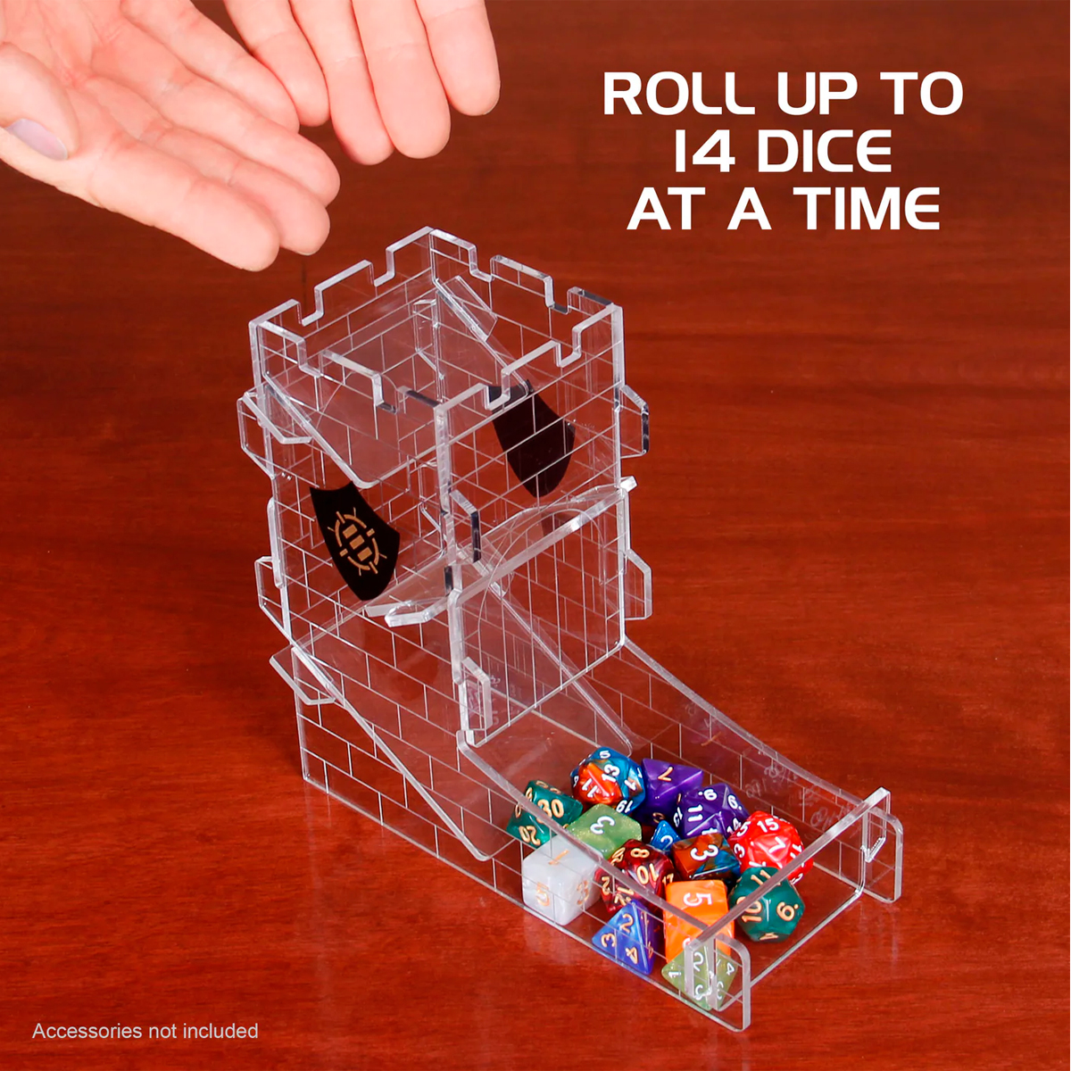 enhance-dice-tower-e-dice-tray-per-giochi-di-ruolo-da-tavolo-con-design-a-castel image 4