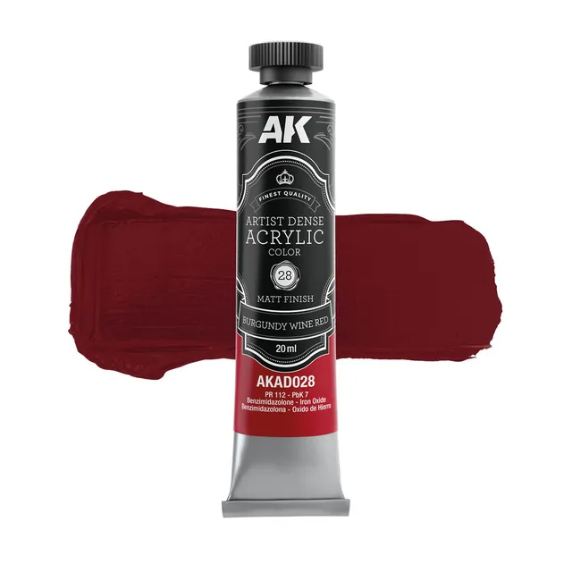 ak-interactive-burgundy-wine-red-colore-acrilico-denso-artistico image 1