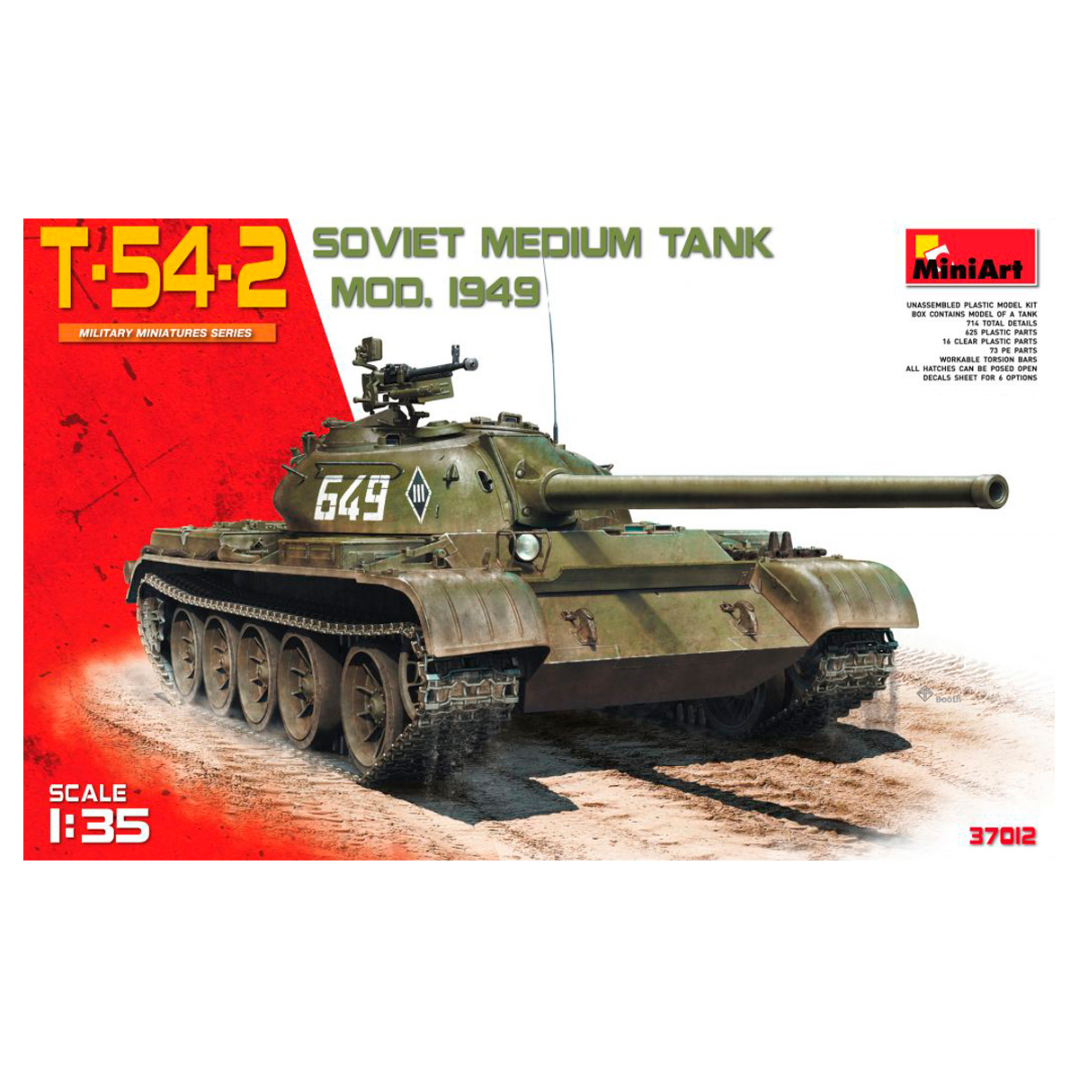 ak-interactive-1-35-t-54-2-mod-1949-carro-armato-sovietico-da-costruire image 1