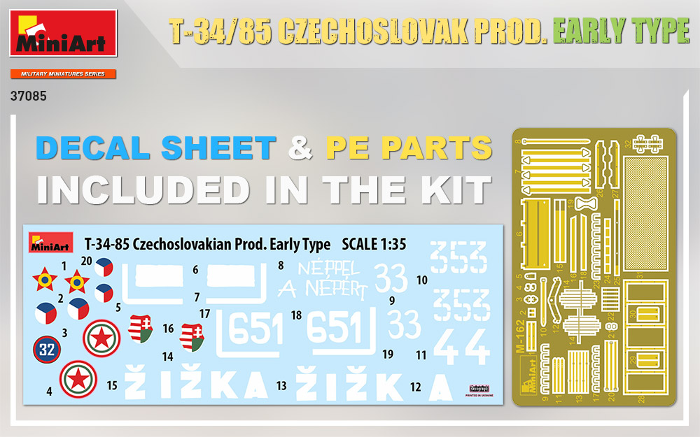 ak-interactive-1-35-t-34-85-czechoslovak-prod-early-type-kit-modellismo image 2
