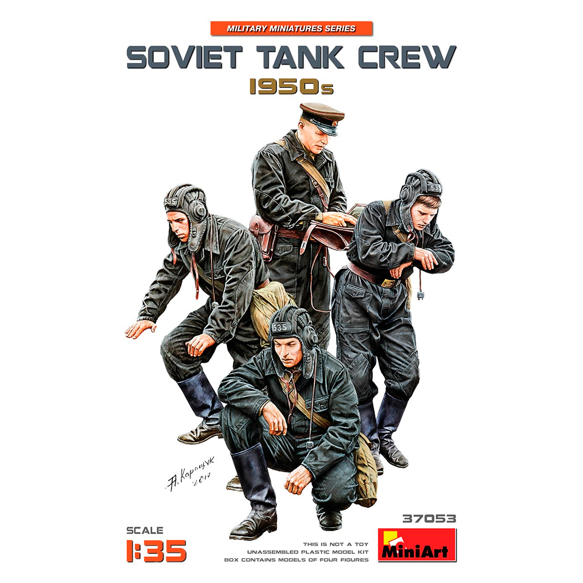 ak-interactive-1-35-soviet-tank-crew-1950s image 1