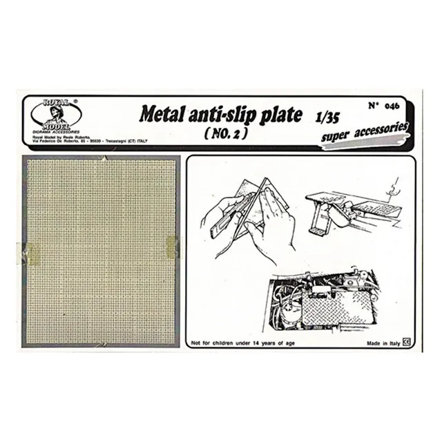 ak-interactive-1-35-metal-anti-slip-plate-n-2-piastra-antiscivolo-per-diorami image 1