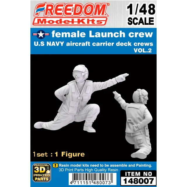 ak-interactive-1-48-female-launch-crew-us-navy-aircraft-carrier-vol-2 image 1