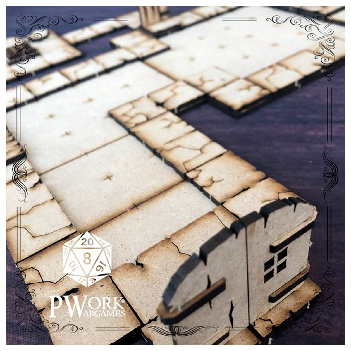 ak-interactive-mdf-fantasy-tiles-the-sewer-set-di-piastrelle-mdf-per-modellismo- image 7