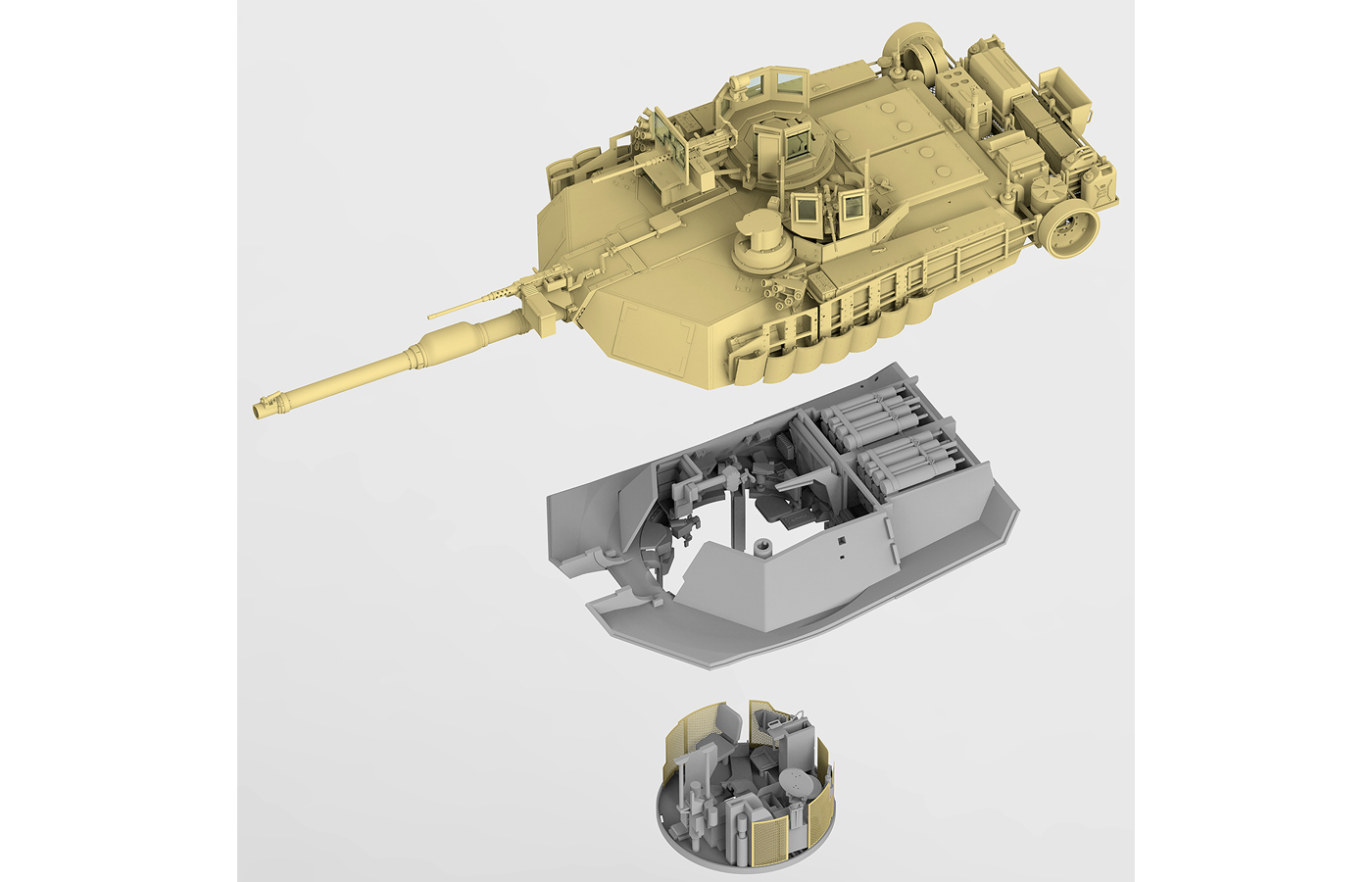 ak-interactive-1-35-u-s-main-battle-tank-m1a2-sep-abrams-tusk-i-tusk-ii-2-in-1-c image 4