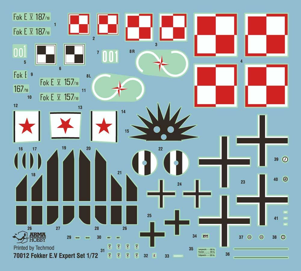 ak-interactive-fokker-e-v-expert-set-1-72 image 3