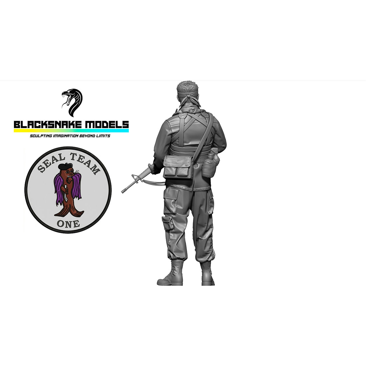 ak-interactive-1-35-seal-team-one-vietnam-hammer-invitado-inesperado-diorama image 3
