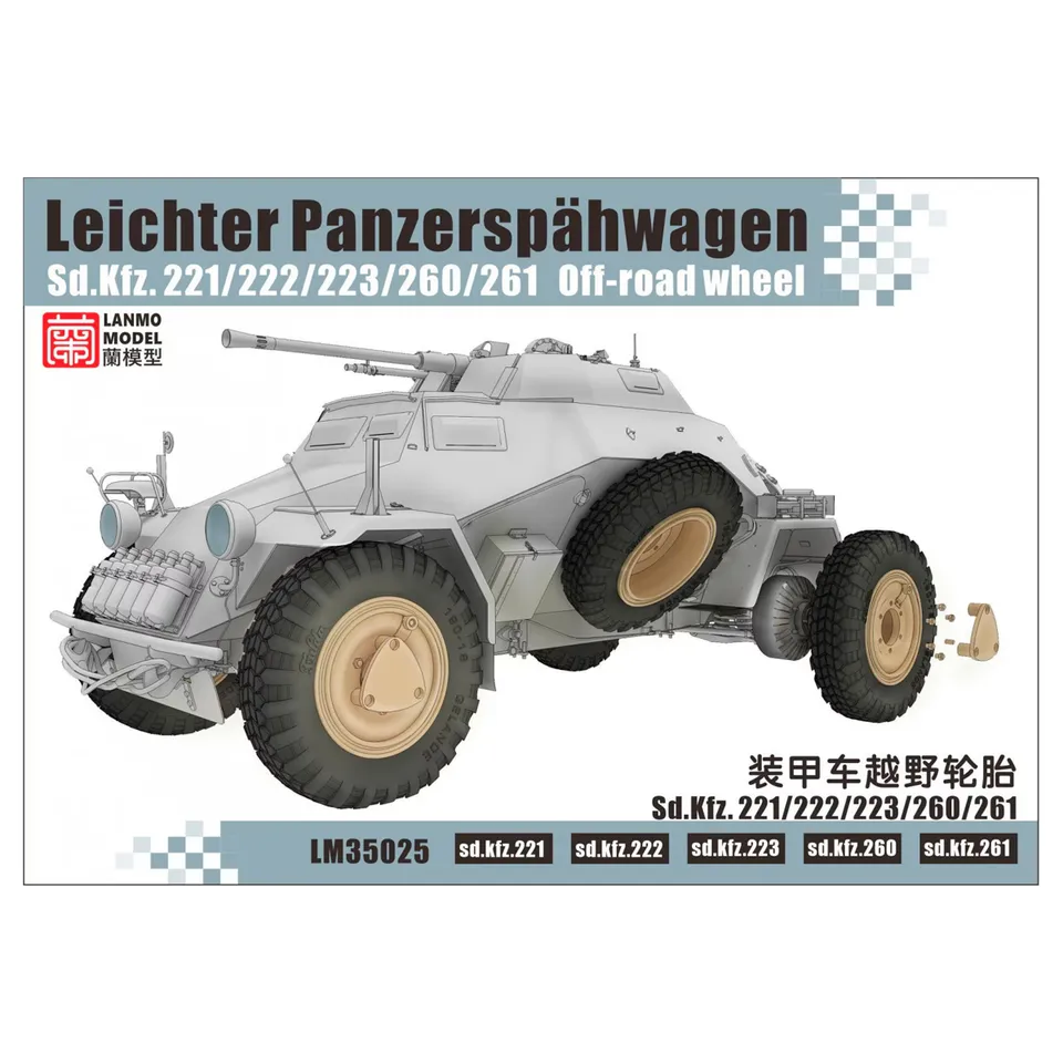 ak-interactive-1-35-leichter-panzersp-hwagen-sd-kfz-221-ruote-fuoristrada-per-sd image 1