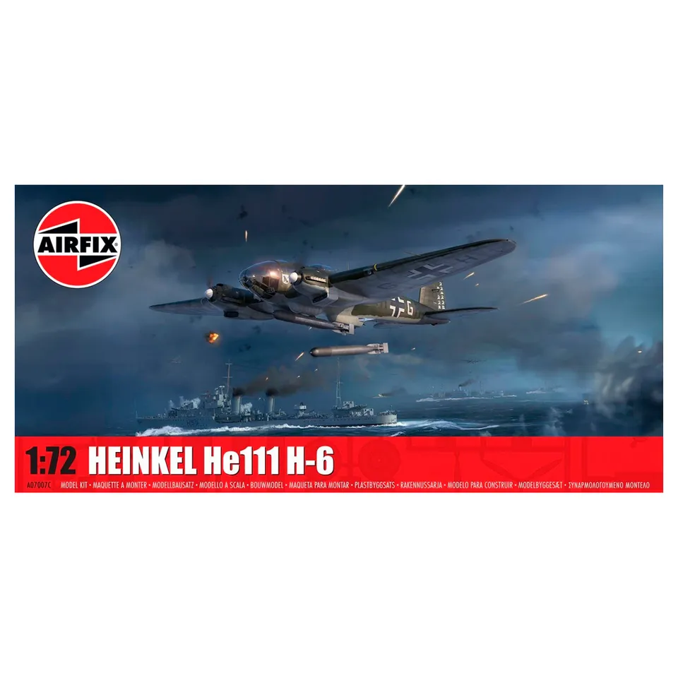 ak-interactive-1-72-heinkel-he111-h-6-bombardiere-tedesco-scala-1-72 image 1