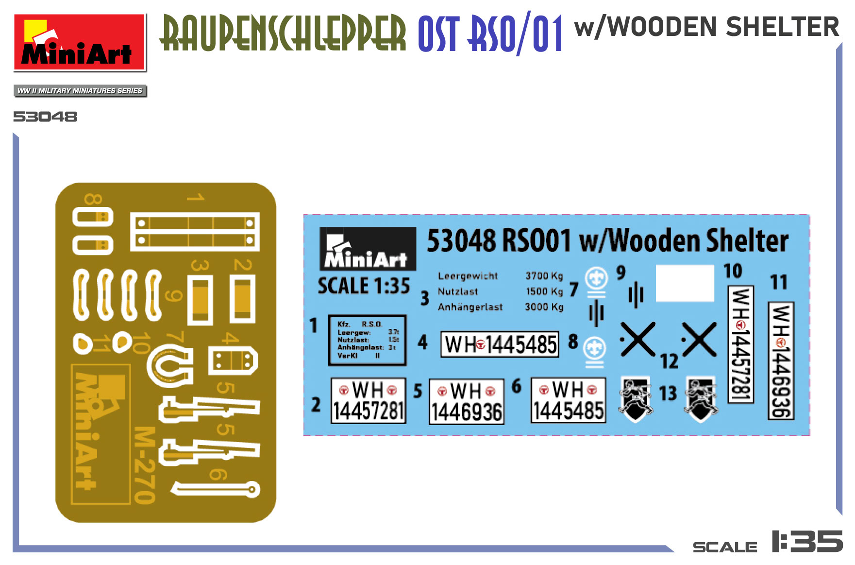 ak-interactive-1-35-raupenschlepper-ost-rso-01-con-ricovero-in-legno image 2