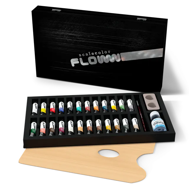 scale75-dr-flows-paint-case-set-colori-a-olio-opaco-per-modellismo image 1