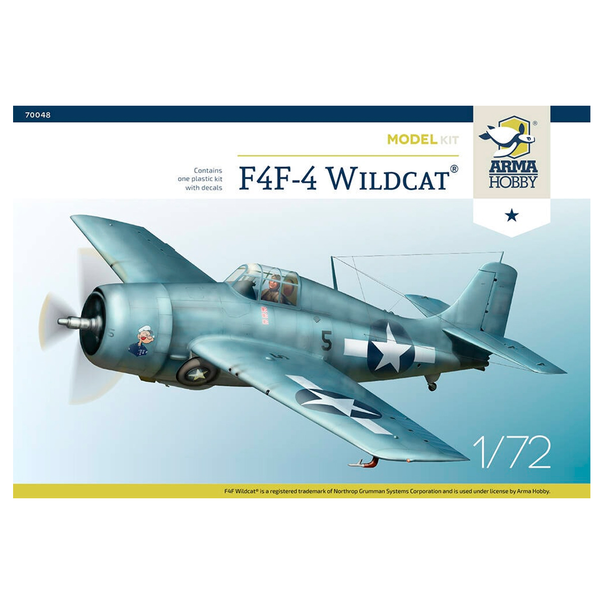 ak-interactive-grumman-f4f-4-wildcat-1-72 image 1