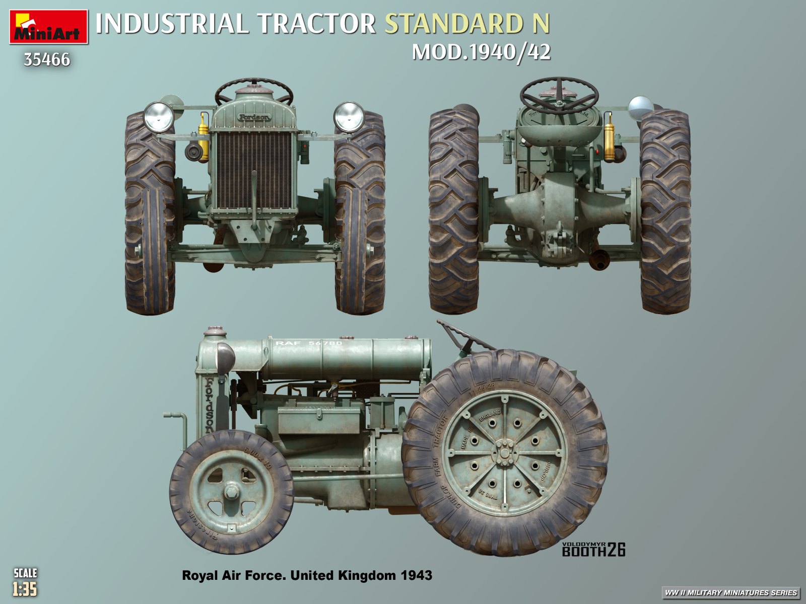 ak-interactive-1-35-standard-n-industrial-tractor-mod-1940-42-kit-modellismo image 6