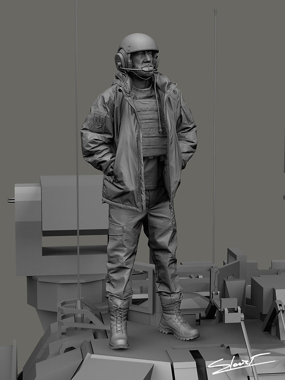 ak-interactive-ukrainian-soldier-07-scala-1-16-figura-da-montare-e-dipingere image 4